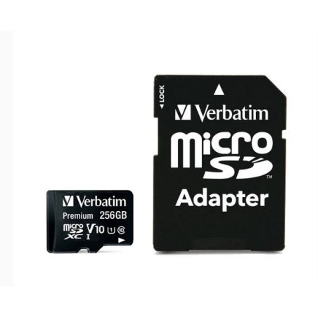 Micro SDHC 256GB class10 Verbatim