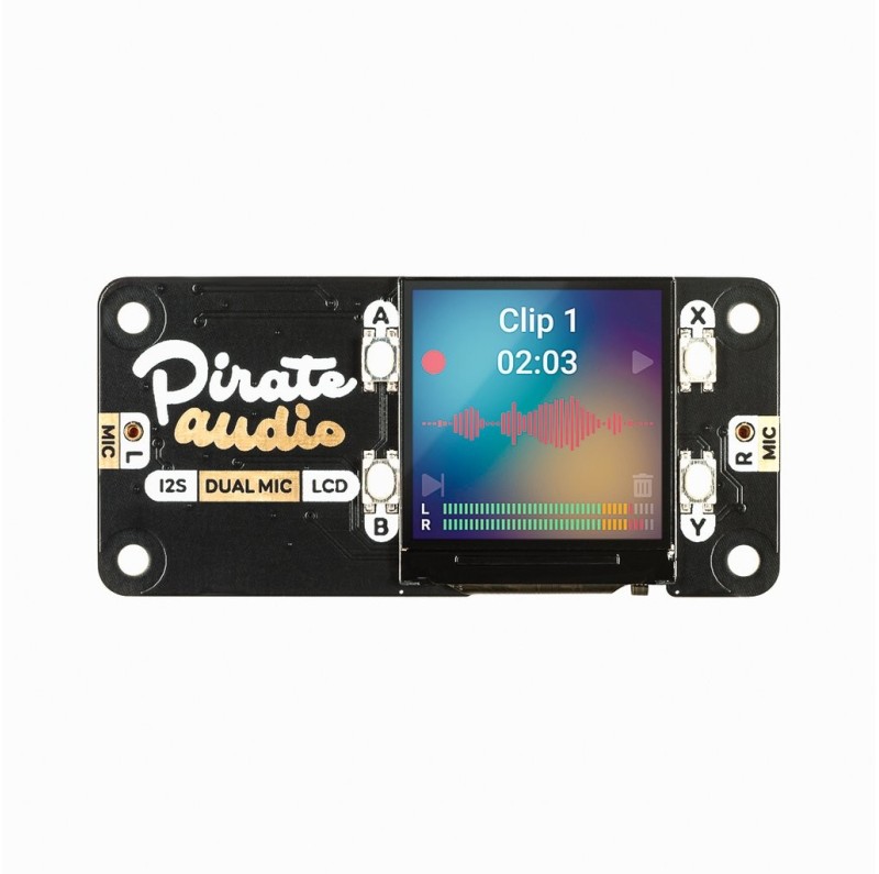 Carte d'extension Pirate Audio : Dual Mic