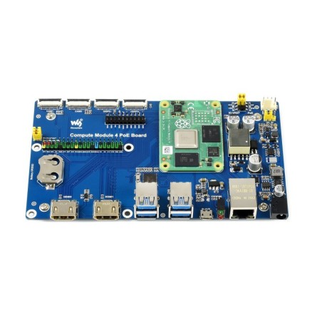 Kit de développement POE Board Waveshare pour Raspberry Pi CM4