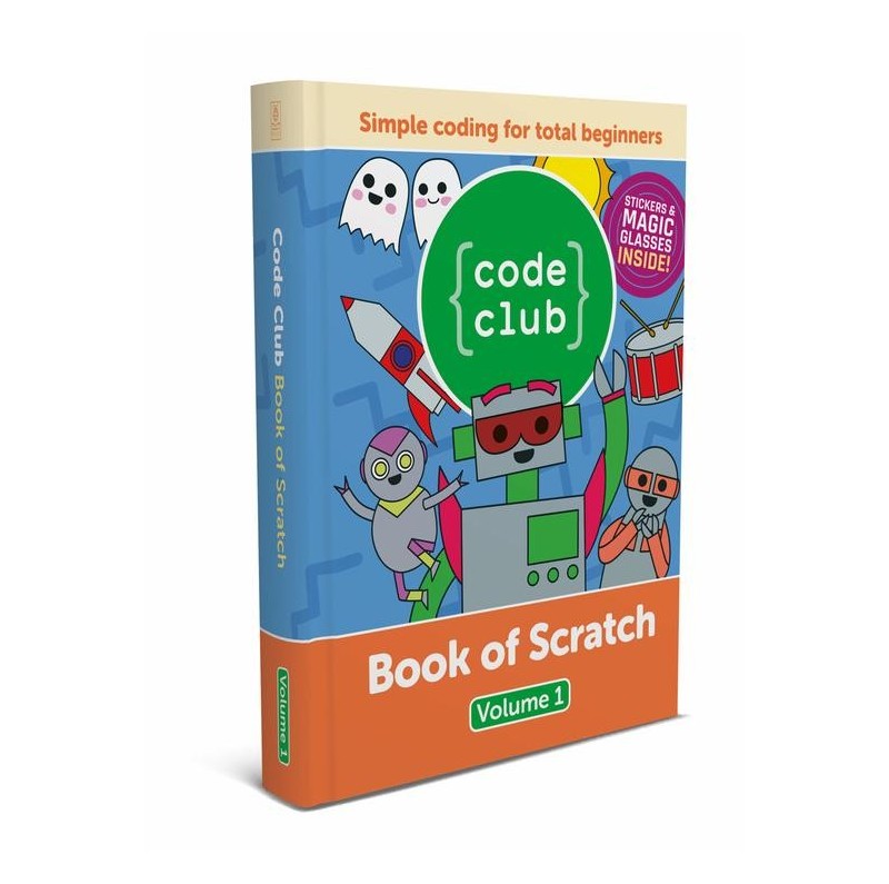 Livre Code Club "Livre de Scratch - Volume 1"