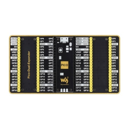 Carte d'extension double GPIO (Dual Expander) pour Raspberry Pi Pico