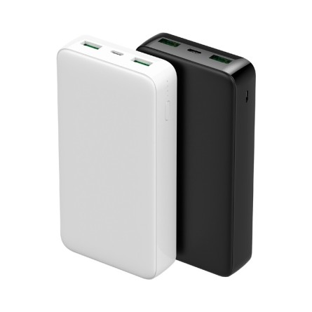 Xiaomi Mi Power Bank 3 USB-C Chargeur Rapide Batterie Externe 20000Mah Noir  