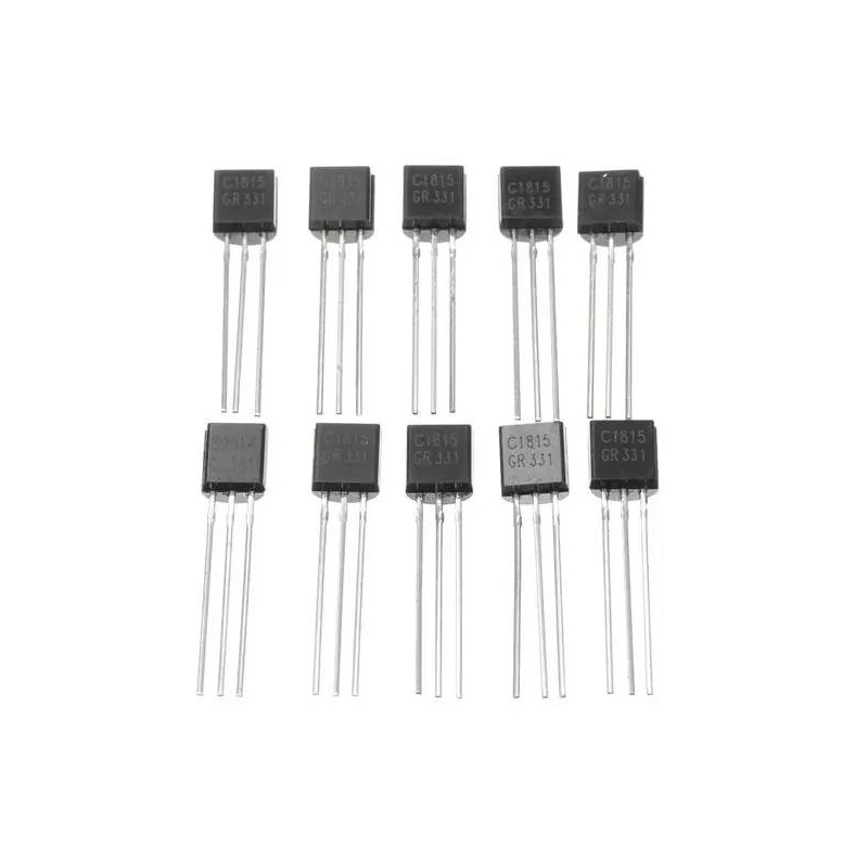 Lot de 600 transistors NPN - PNP