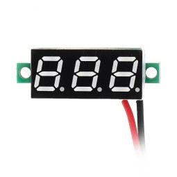 Mini voltmètre numérique 3 digits 2.5V-30V mini-digital-voltmeter – MILENA  SPB