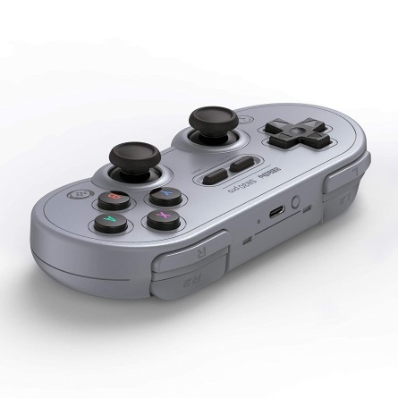 Manette Gamepad Bluetooth 8Bitdo SN30 Pro G Classic Gris