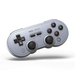 Manette Gamepad Bluetooth 8Bitdo SN30 Pro G Classic Gris