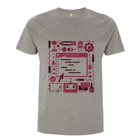 T-shirt Raspberry Pi "Color Code"