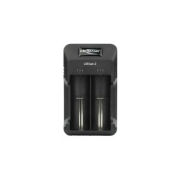 Chargeur de batterie Lithium-Ion, NiMH Ansmann, recharge 2 piles AA, AAA