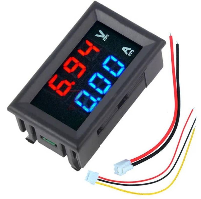 Mini ampèremètre voltmètre numérique DC 100V 10A 0.28 LED