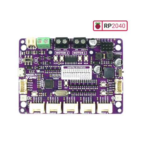 Microcontrôleur Raspberry Pi RP2040 pour robotique