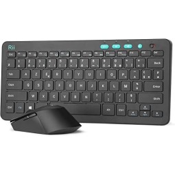 Clavier et souris sans fil Rii RKM709 AZERTY