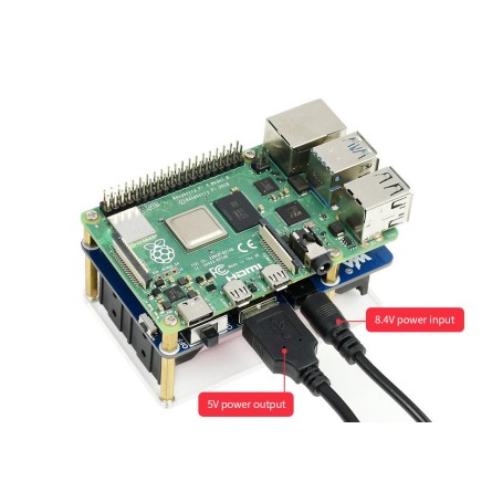 Alimentation sans coupure UPS HAT pour Raspberry Pi