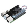 Ventilateur en alliage d'aluminium pour Raspberry Pi 4