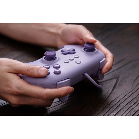 Manette filaire 8BitDo Ultimate C violet