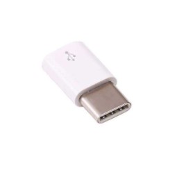 Adaptateur Micro USB vers USB-C - blanc