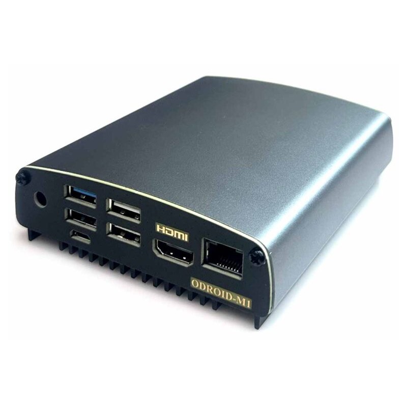 Boîtier métallique pour Odroid M1- ports