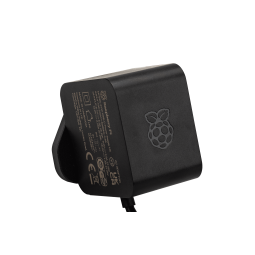 Bloc d'alimentation Raspberry Pi 27W USB-C couleur noir