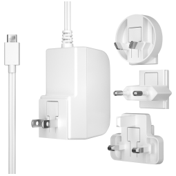 5 pièces 5V 2.5A EU chargeur d'alimentation adaptateur secteur Micro USB  pour Raspberry Pi