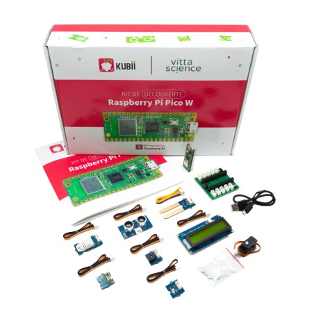 Contenu du Kit de découverte Raspberry Pi Pico