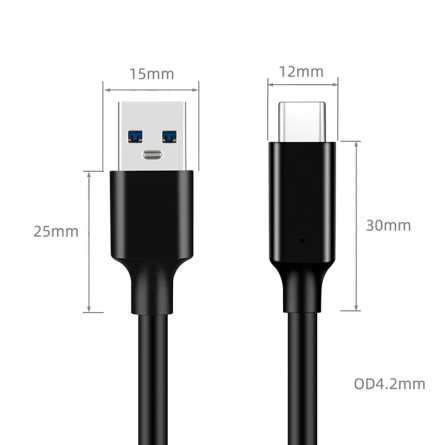 Câble officiel Raspberry Pi Mini HDMI C/Mâle vers HDMI A/Mâle Longueur 1m  Blanc