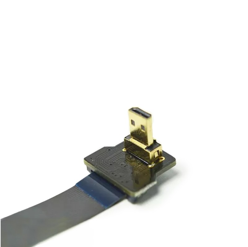 Adaptateur mini HDMI à angle droit