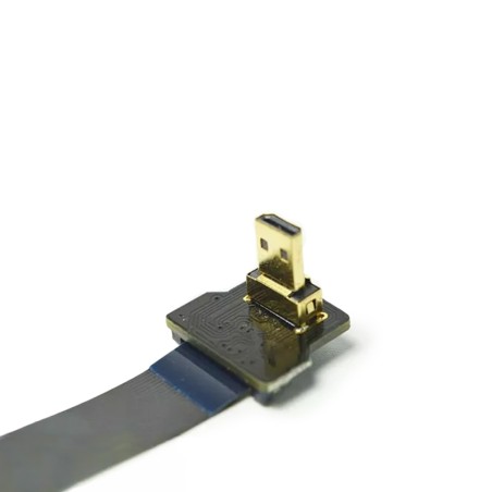 Adaptateur mini HDMI à angle droit