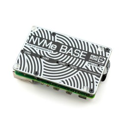 Base NVMe assemblé sous le Raspberry Pi 5