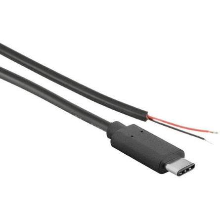 USB-C power cable to bare wires