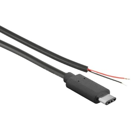 USB-C power cable to bare wires