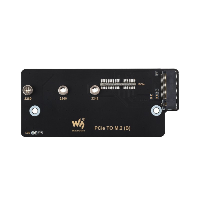 PCIe adapter to M.2 for CM4 front panel