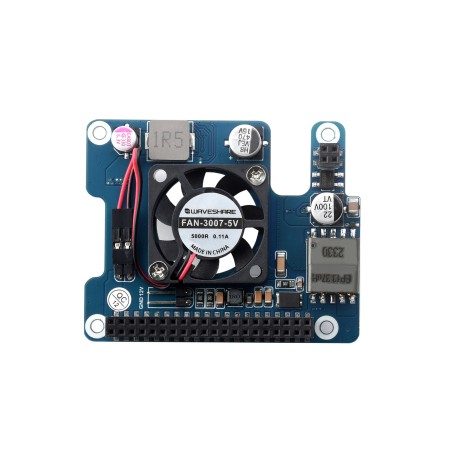 PoE HAT pour Raspberry Pi 5 vue de face