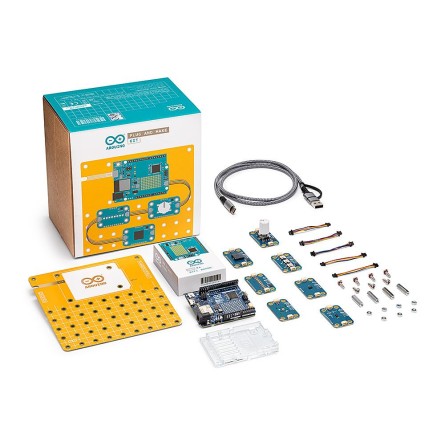 Contenu du kit Arduino Plug & Make Kit