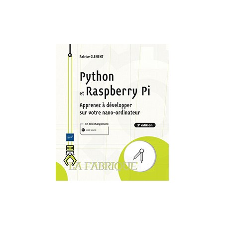 Livre Python et Raspberry Pi 3ème édition