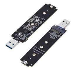 Adaptateur M.2 SSD SATA/NVMe vers USB 3.1