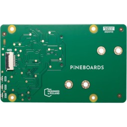 Vue inférieure Pineboards Dual NVMe pour Raspberry Pi 5