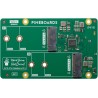 Vue supérieure Pineboards Dual NVMe pour Raspberry Pi 5