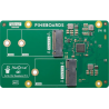 Vue supérieure du Pineboards AI pour Raspberry Pi 5