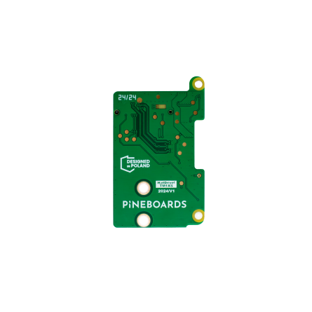 Pineboards Nano pour Raspberry Pi 5 face arrière