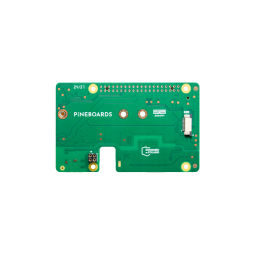 Pineboards POE+ pour Raspberry Pi 5 vue inférieure