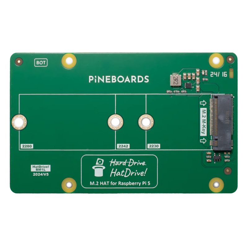 Pineboards Bottom pour Raspberry Pi 5