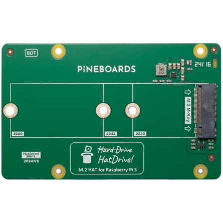 Pineboards Bottom pour Raspberry Pi 5