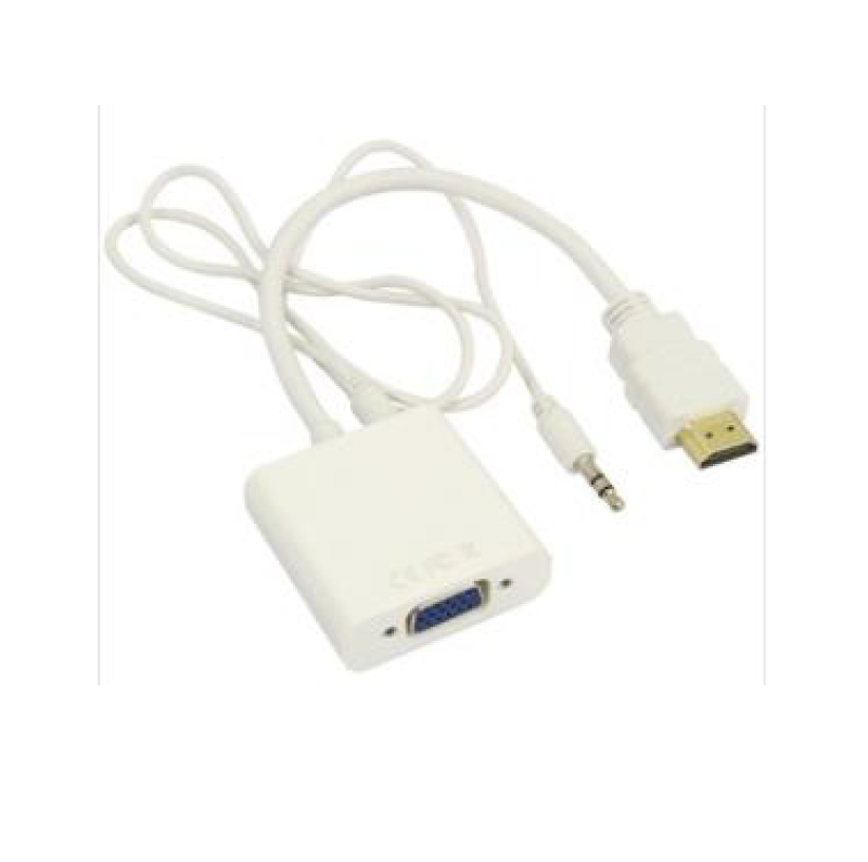 Adaptateur HDMI vers VGA avec Câble Audio