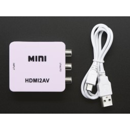 Adaptateur vidéo HDMI vers RCA et NTSC/PAL