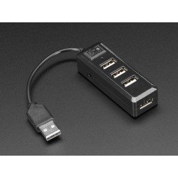 USB Mini Hub avec interrupteur d'alimentation