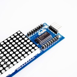 MAX7219 Module de commande d'affichage à matrice de points 4 en 1 pour arduino