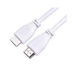 Câble HDMI 1m Officiel Blanc