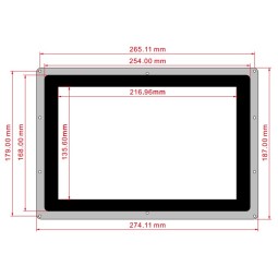 Ecran Tactile HDMI 10.1" LCD IPS 1280x800