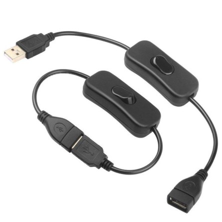 Câble USB avec interrupteur