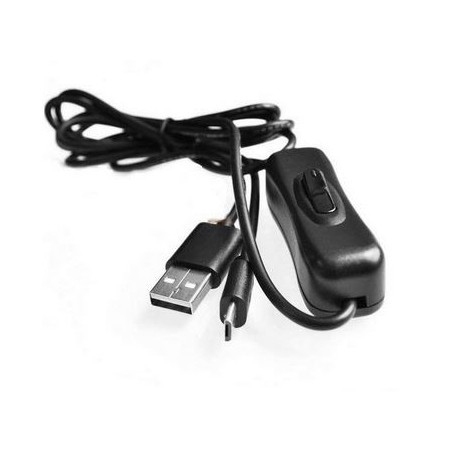 Câble d'alimentation USB avec interrupteur