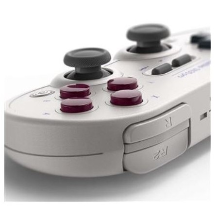 Manette Gamepad Bluetooth 8Bitdo SN30 Pro G Classic Gris